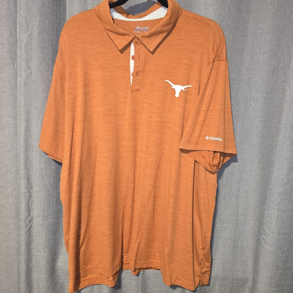 Columbia Men's Texas Longhorns Polo Shirt